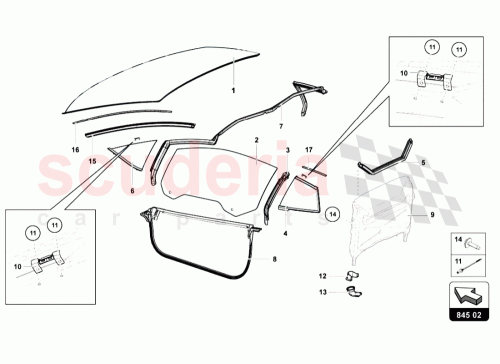 Part Diagram for Lamborghini N9118301