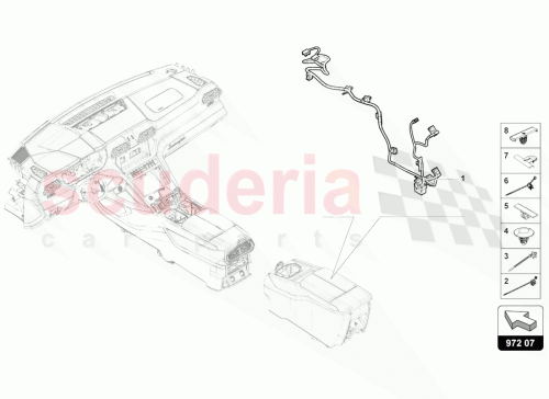 Part Diagram for Lamborghini 8L0971848J
