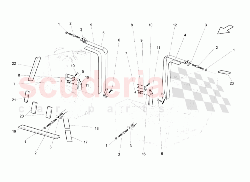 Part Diagram for Lamborghini 400201452