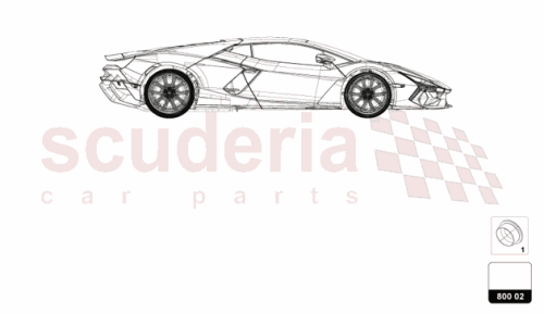Part Diagram for Lamborghini N10041101