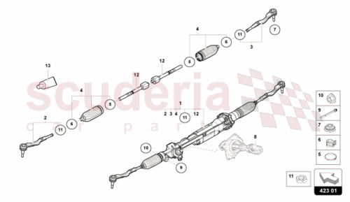 Part Diagram for Lamborghini N91002102