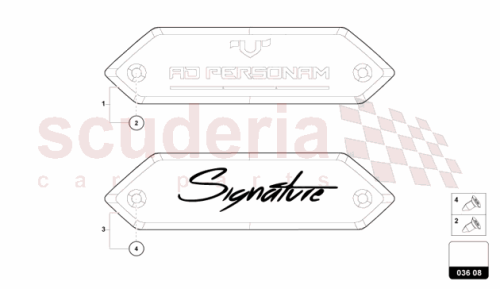 Part Diagram for Lamborghini 47B071737A