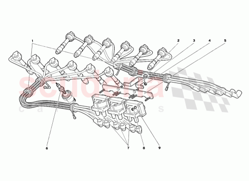 Part Diagram for Lamborghini 0016004526