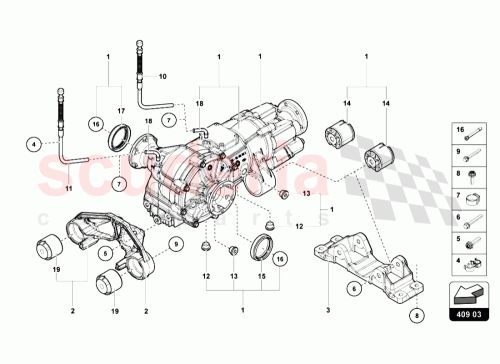 Part Diagram for Lamborghini 01S599288A