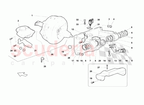 Part Diagram for Lamborghini 400612100B
