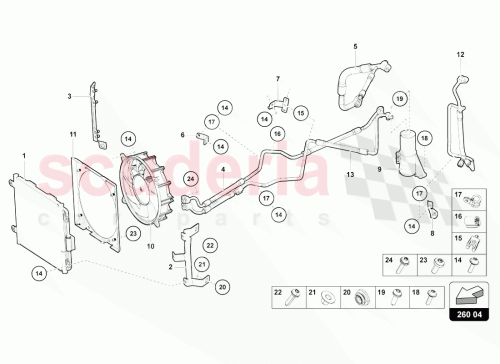 Part Diagram for Lamborghini 470260437A