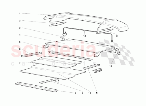Part Diagram for Lamborghini 009490013