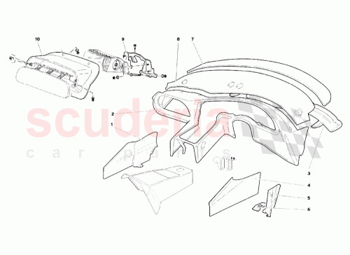 Part Diagram for Lamborghini 0069004549
