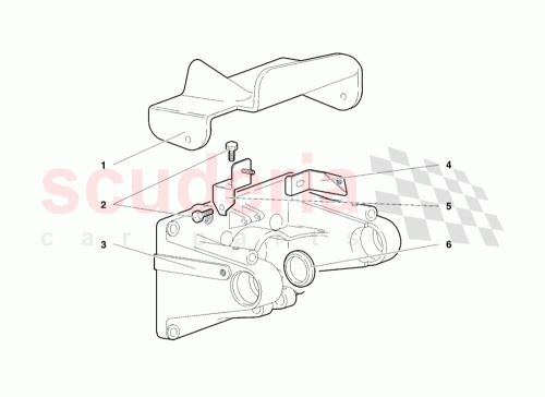 Part Diagram for Lamborghini 004233485