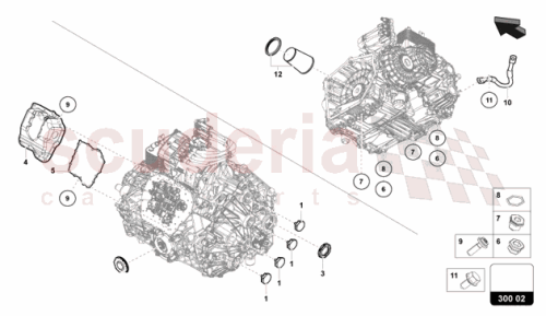 Part Diagram for Lamborghini 47B525151