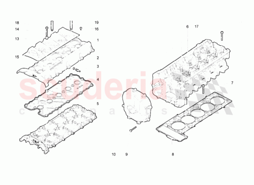 Part Diagram for Lamborghini 07L103483G
