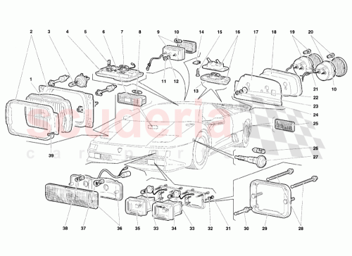 Part Diagram for Lamborghini 006335318