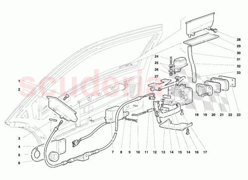 Part Diagram for Lamborghini 008612503