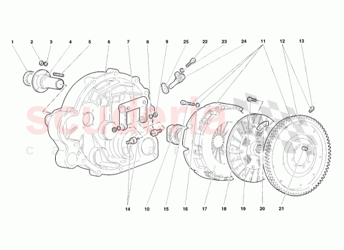 Part Diagram for Lamborghini 002129843