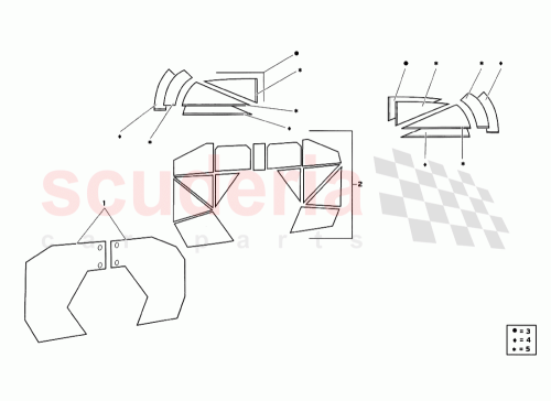 Part Diagram for Lamborghini 310132010