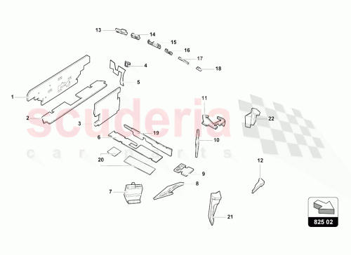 Part Diagram for Lamborghini 4T0863975H