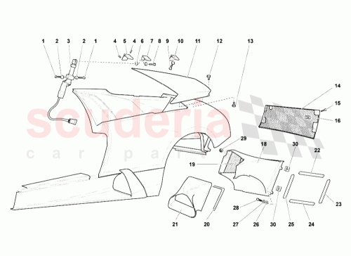 Part Diagram for Lamborghini N01508213