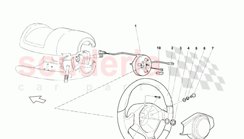 Part Diagram for Lamborghini 417419091