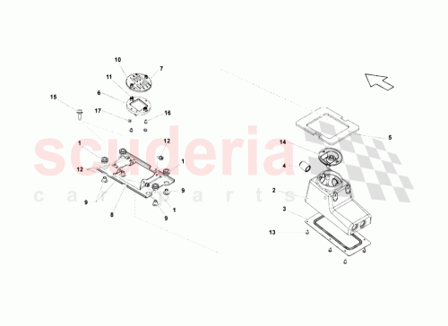 Part Diagram for Lamborghini 420711191