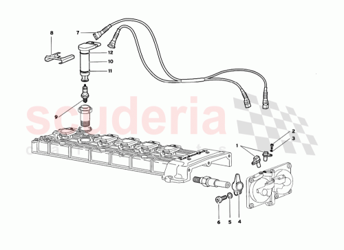 Part Diagram for Lamborghini 008602502