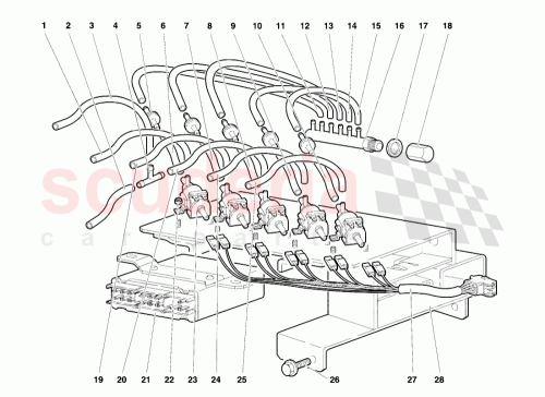 Part Diagram for Lamborghini 009414606