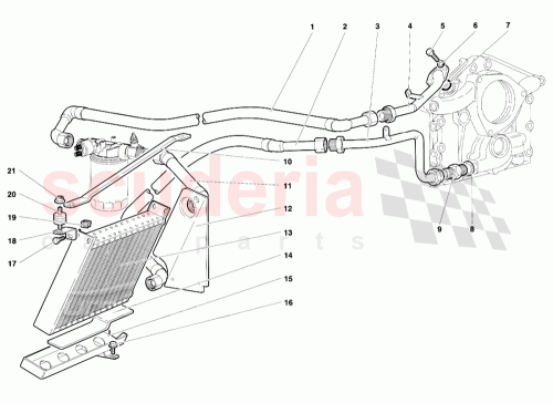 Part Diagram for Lamborghini 001531827