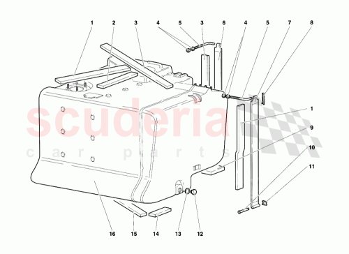 Part Diagram for Lamborghini 006233289