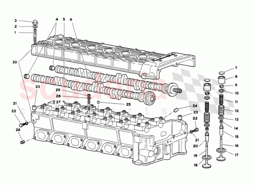 Part Diagram for Lamborghini 001237072