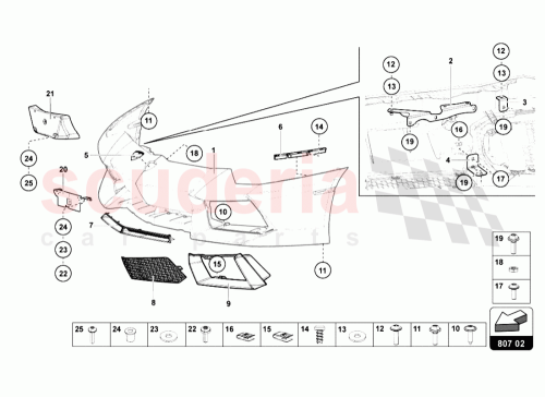 Part Diagram for Lamborghini 470807481C