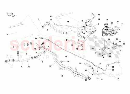 Part Diagram for Lamborghini 400121053A
