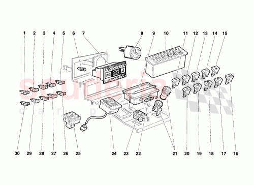 Part Diagram for Lamborghini 006035148