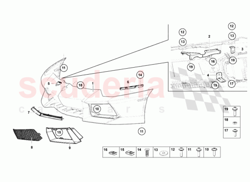 Part Diagram for Lamborghini 470807639