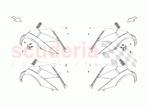 Part Diagram for Lamborghini 410953081A