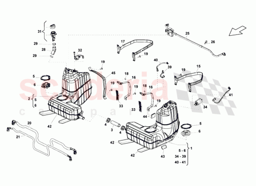 Part Diagram for Lamborghini 407201022A