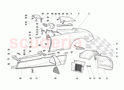 Part Diagram for Lamborghini 410117073