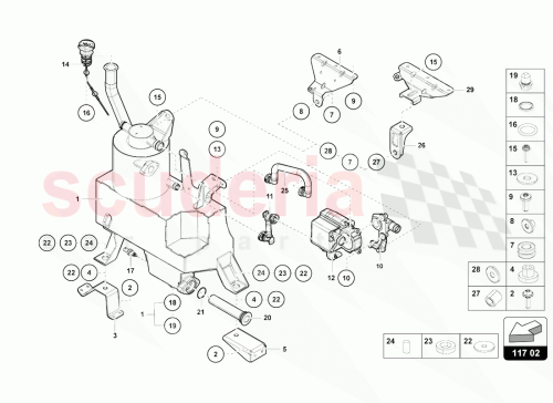 Part Diagram for Lamborghini 470115575C