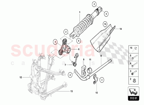 Part Diagram for Lamborghini 470512575A
