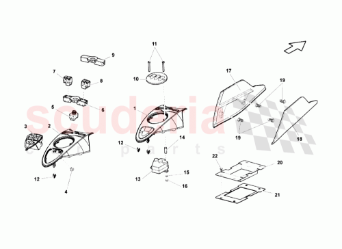 Part Diagram for Lamborghini 400864551