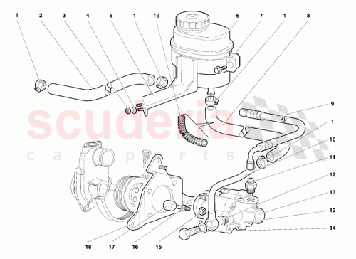 Part Diagram for Lamborghini 004033457