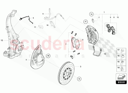 Part Diagram for Lamborghini N10741402