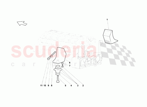 Part Diagram for Lamborghini WHT000776
