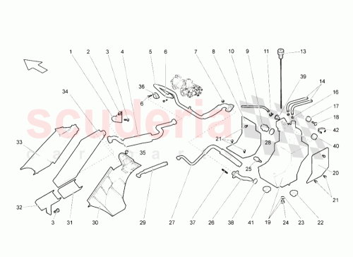 Part Diagram for Lamborghini N90107203