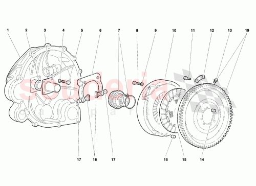 Part Diagram for Lamborghini 008613206