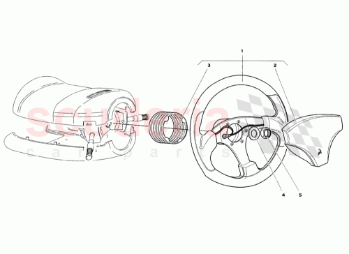 Part Diagram for Lamborghini 004338021
