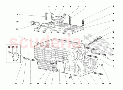 Part Diagram for Lamborghini 002425638