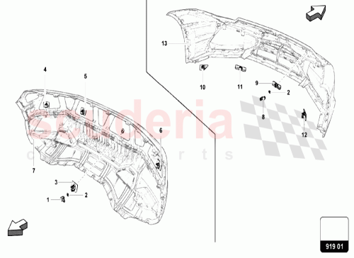 Part Diagram for Lamborghini 5Q0919275GRU