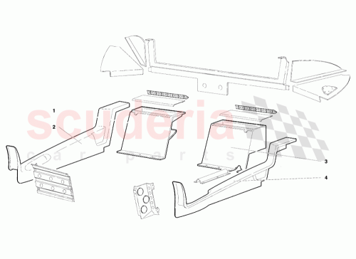 Part Diagram for Lamborghini 009458390