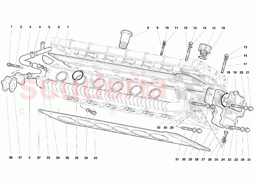 Part Diagram for Lamborghini 008300631