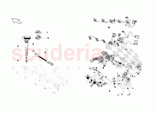Part Diagram for Lamborghini 07L905376A