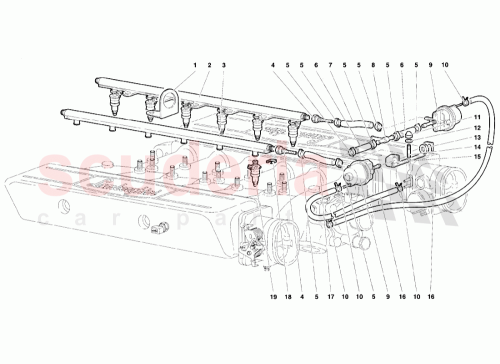 Part Diagram for Lamborghini 002033781